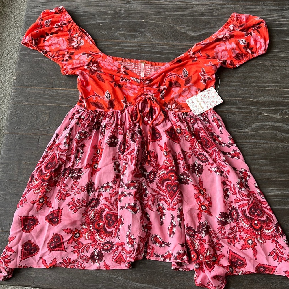 Free People top size large NWT